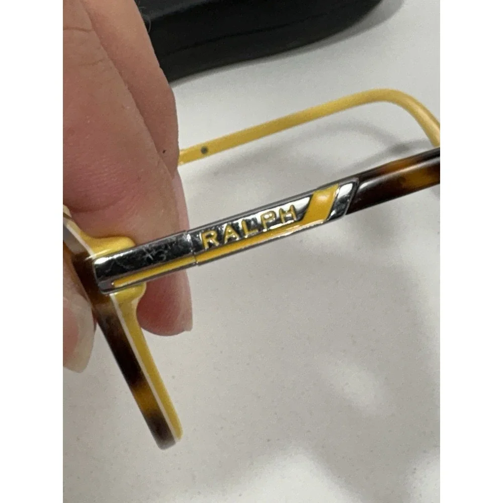 Ralph Lauren RA7044 1142 Eyeglasses Frames‎ Brown Tortoise/Yellow Cat Eye Read**